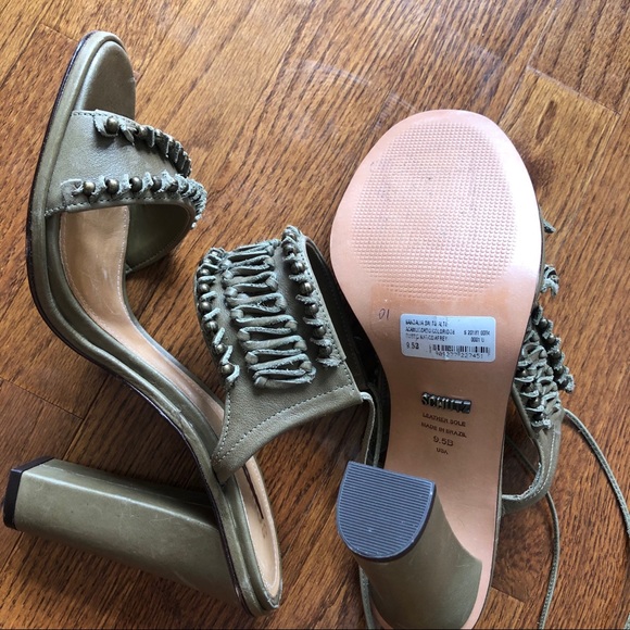 Schutz lace up sandals - Picture 4 of 5